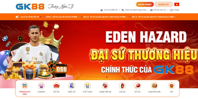 Quá trình phát triển làm nên tên tuổi của nhà cái uy tín GK88